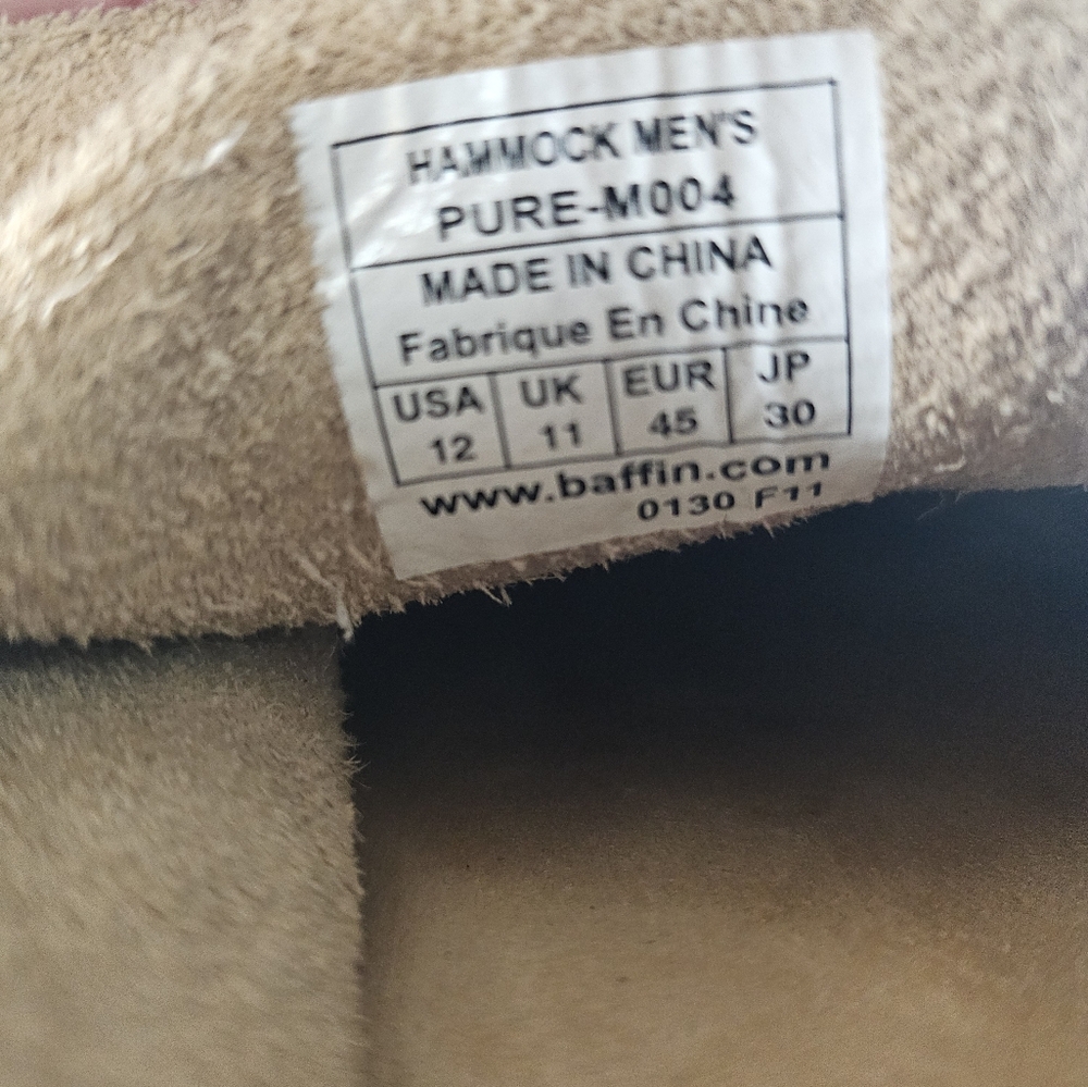 Hammock Pure Loafers Leather  M004 Men's Tan Casual  SZ 12 - Picture 14 of 14